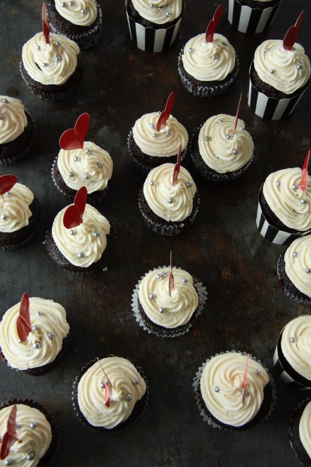 suklaa cupcakes kuppikakut